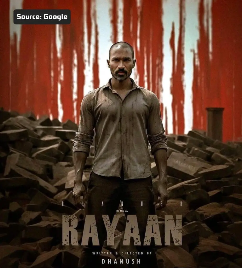 Dhanush look Raayan