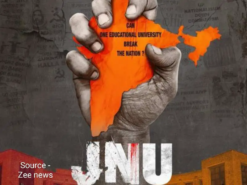 JNU movie poster release