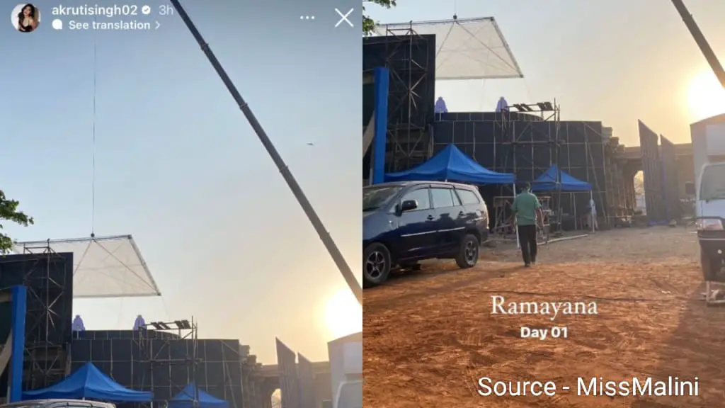 Shooting starts for Ramayana