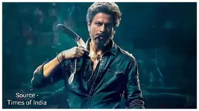 The look of Shahrukh Khan in King