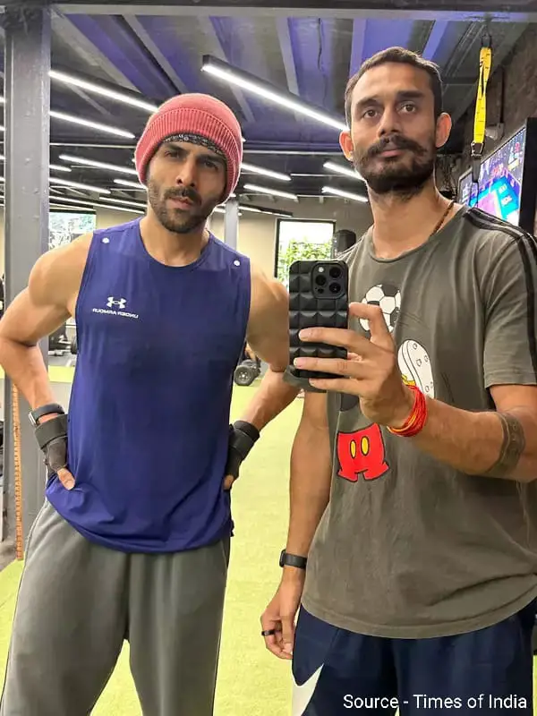 Kartik Aaryan lost 18 KGs