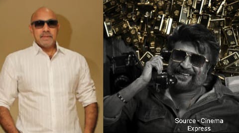 Rajnikant and Sathyaraj together