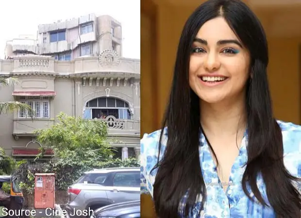 Adah Sharma in Sushant Singh's house